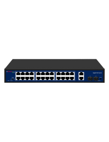CP-DNW-GPU24G2F2-30 - 24 Port PoE Switch with 2 Uplink Port +2 SFP Port