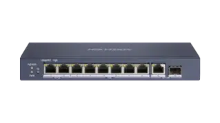 DS-3E0510HP-E - 10-Port Gigabit Unmanaged Hi-PoE Switch