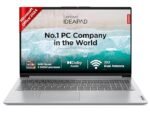 Lenovo IdeaPad 1 AMD Ryzen 5 5625U 15.6 inch (38.5cm) FHD Laptop (16GB RAM/512GB SSD/Windows 11/Office Home 2024/3 Month Game Pass/Grey/1.6Kg), 82R4011CIN