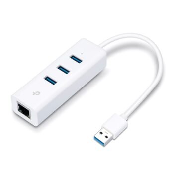 UE330 V3 - USB 3.0 3-Port Hub & Gigabit Ethernet Adapter 2 in 1 USB Adapter