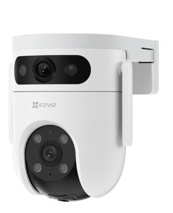 H9c Dual 3K Dual-Lens Pan & Tilt Wi-Fi Camera, 3K & 3K Dual Lenses, One-Tap Control For Linked View Change, AI-Powered Human / Vehicle Shape Detection, 8x Zoom, Color Night Vision, Two-Way Talk, H.265, Supports microSD Card (Up to 512 GB) | CS-H9c-R100-8G55WKFL