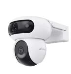 EZVIZ H90 Dual 4MP Ultra HD Smart Home Security Camera with Pan & Tilt, AI-Powered Detection, Color Night Vision, Two-Way Audio, and Weatherproof Design | CS-H90-R100-8H44WKFL